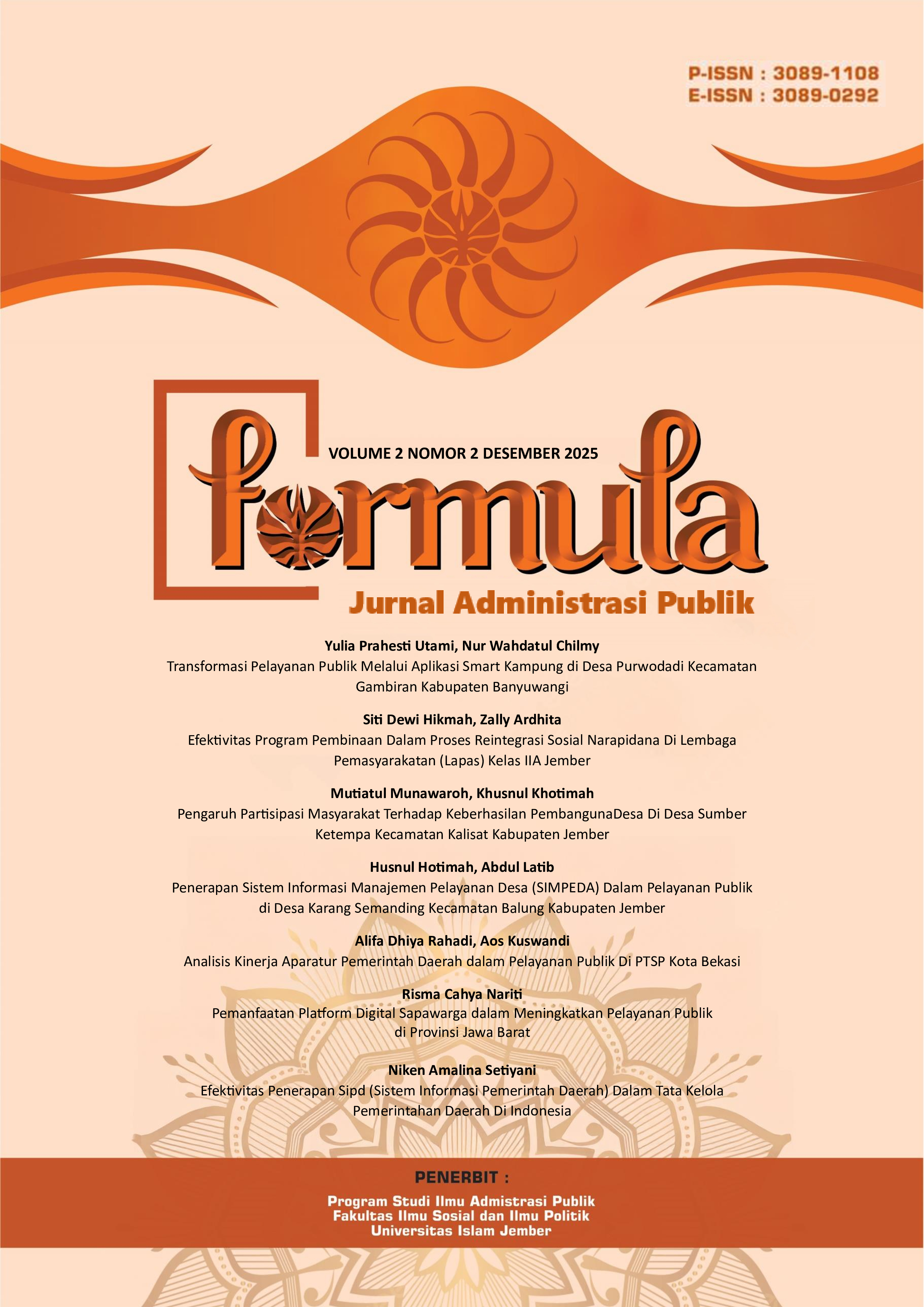 					View Vol. 2 No. 2 (2025): DESEMBER
				