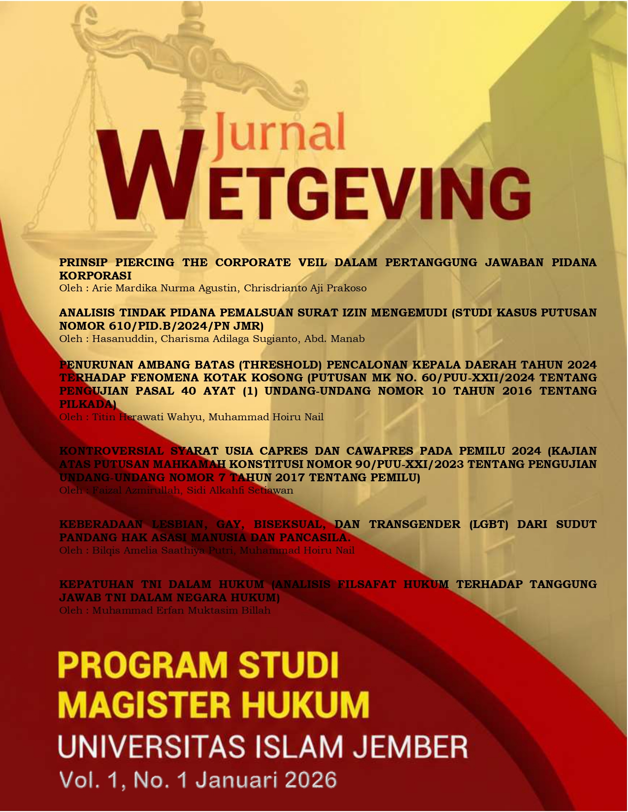 					View Vol. 1 No. 1 (2026): Januari
				